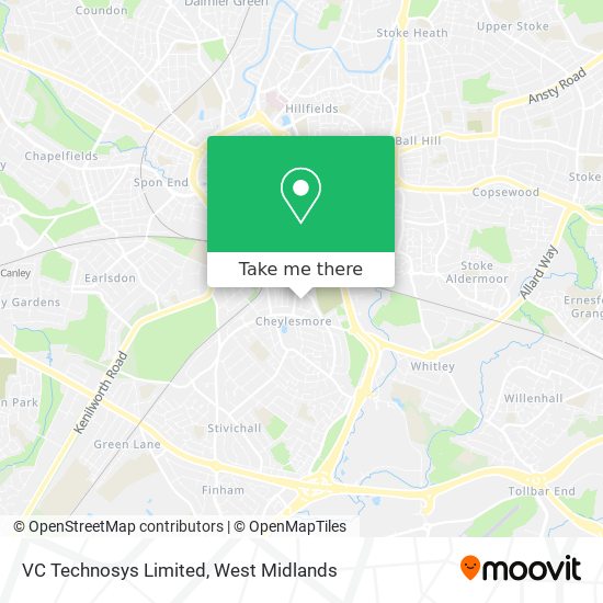 VC Technosys Limited map