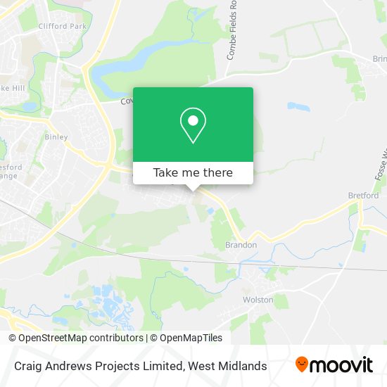 Craig Andrews Projects Limited map