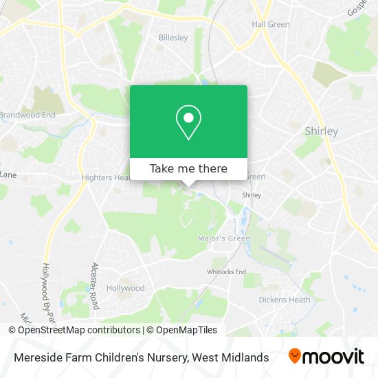 Mereside Farm Children's Nursery map