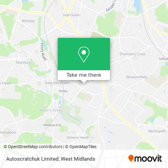 Autoscratchuk Limited map