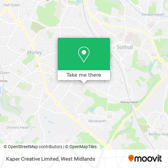 Kaper Creative Limited map