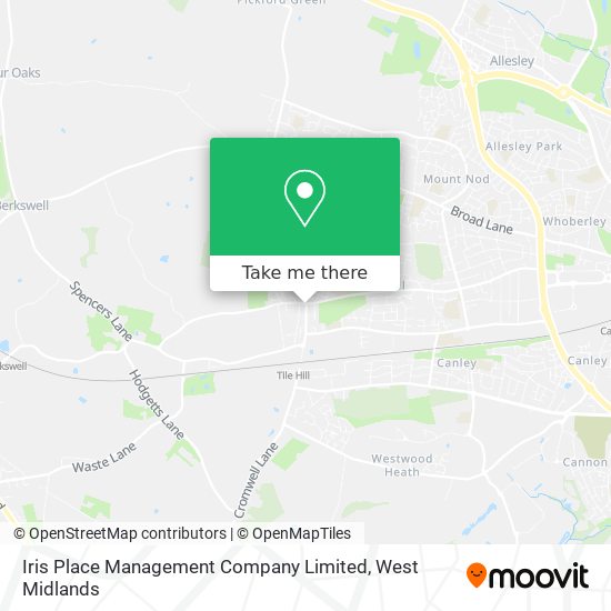 Iris Place Management Company Limited map