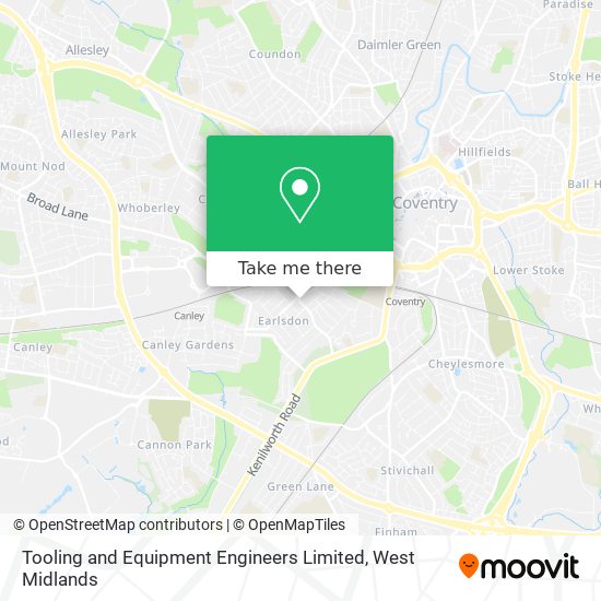 Tooling and Equipment Engineers Limited map