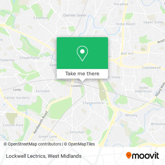 Lockwell Lectrics map