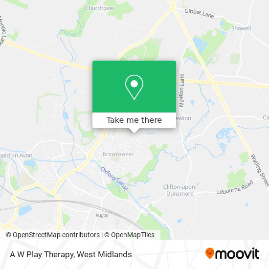 A W Play Therapy map