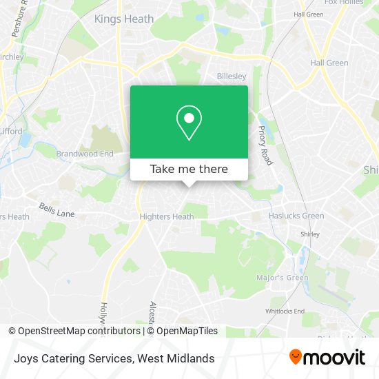 Joys Catering Services map