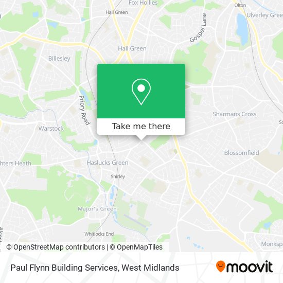 Paul Flynn Building Services map