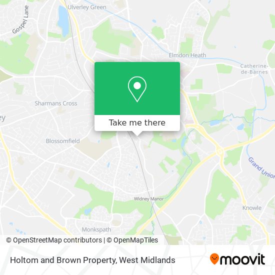 Holtom and Brown Property map
