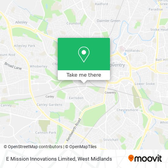 E Mission Innovations Limited map