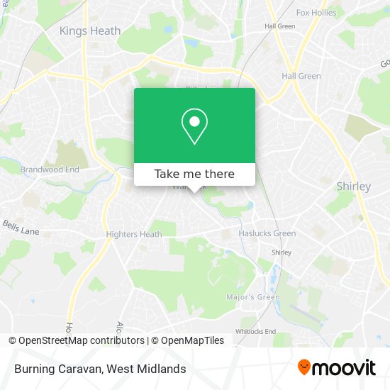 Burning Caravan map