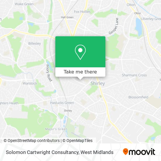 Solomon Cartwright Consultancy map
