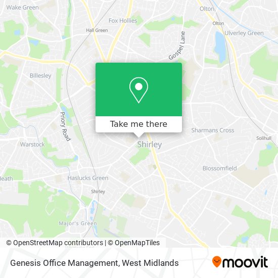 Genesis Office Management map