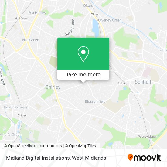 Midland Digital Installations map