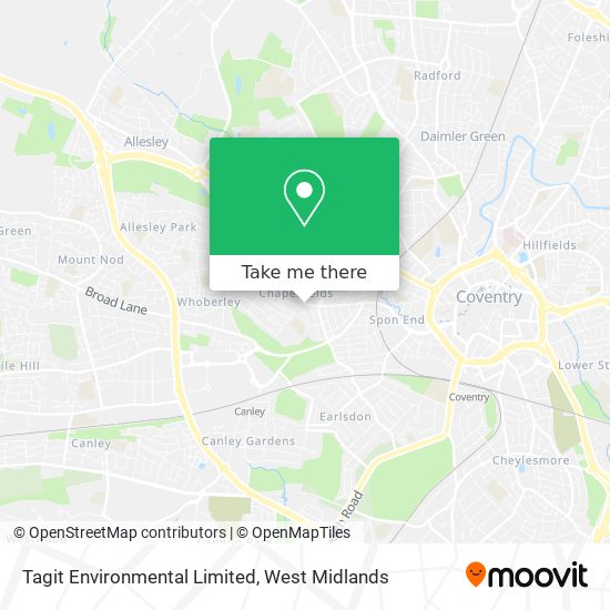 Tagit Environmental Limited map