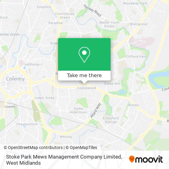 Stoke Park Mews Management Company Limited map