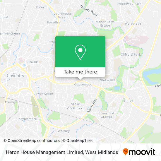 Heron House Management Limited map