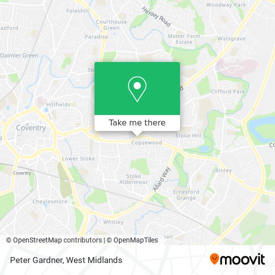 Peter Gardner map