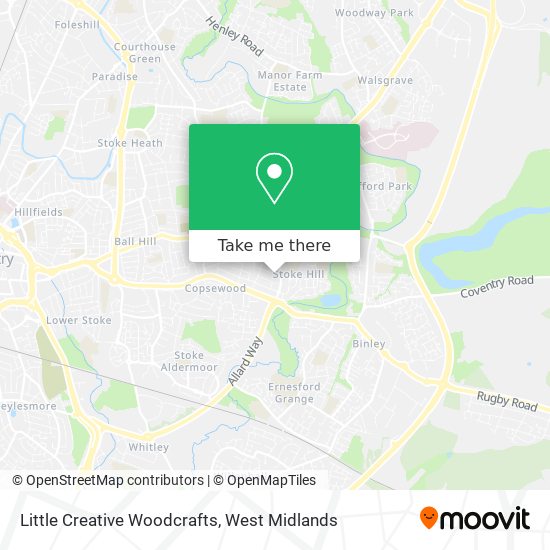 Little Creative Woodcrafts map