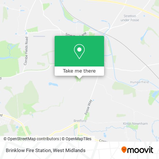 Brinklow Fire Station map