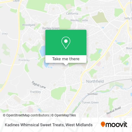 Kadines Whimsical Sweet Treats map