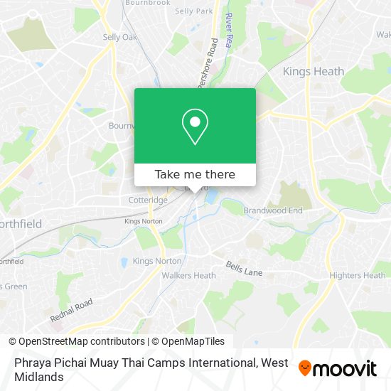 Phraya Pichai Muay Thai Camps International map
