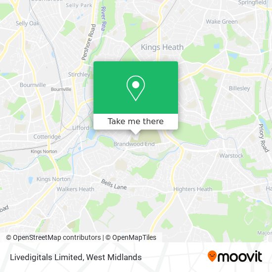 Livedigitals Limited map