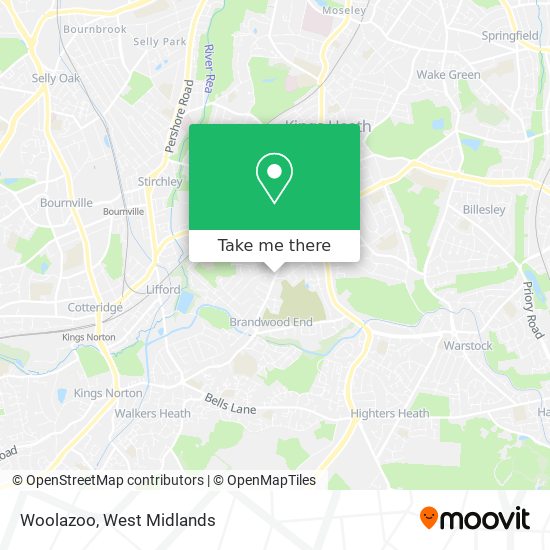 Woolazoo map