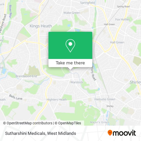 Sutharshini Medicals map