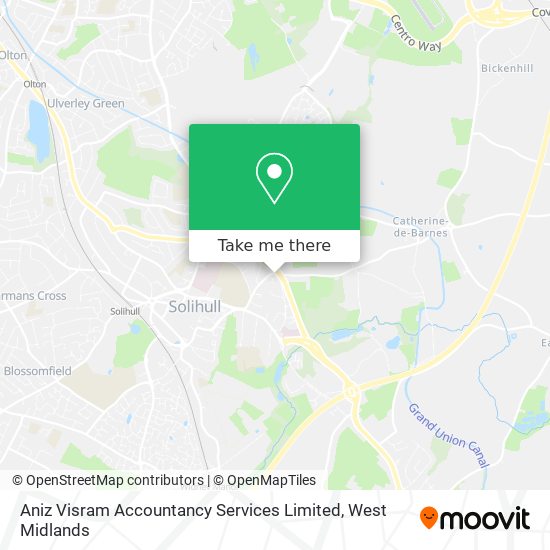 Aniz Visram Accountancy Services Limited map