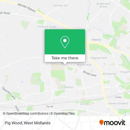 Pig Wood map