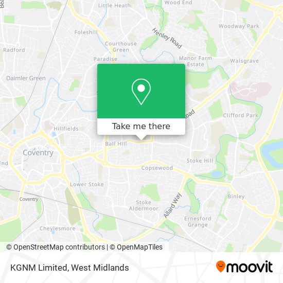 KGNM Limited map