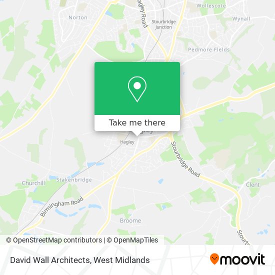 David Wall Architects map