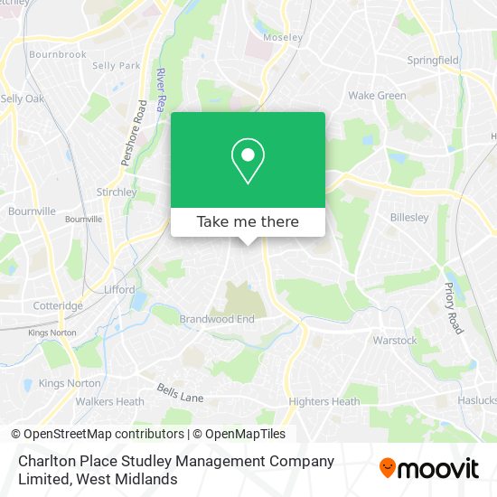 Charlton Place Studley Management Company Limited map