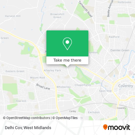 Delhi Cov map