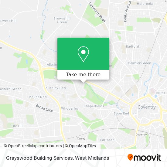 Grayswood Building Services map