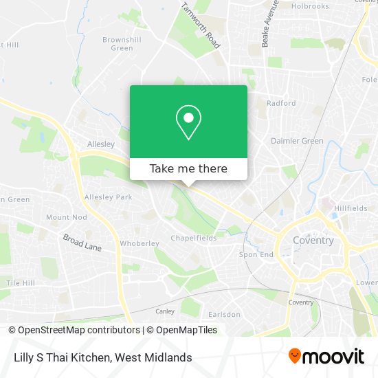 Lilly S Thai Kitchen map