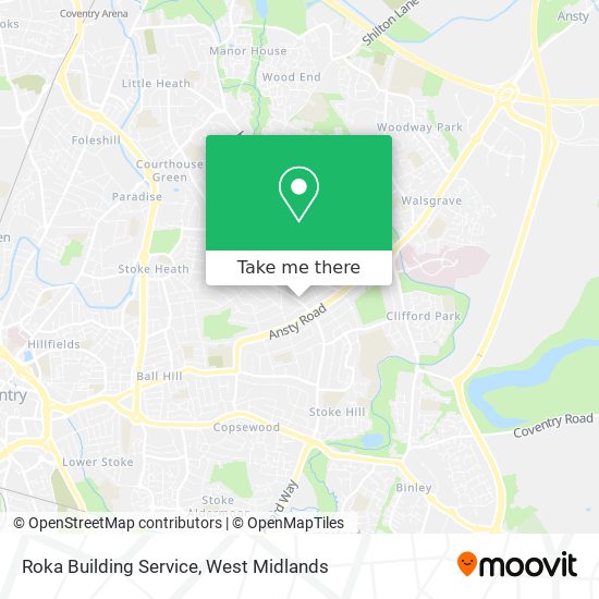 Roka Building Service map