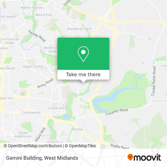 Gemini Building map