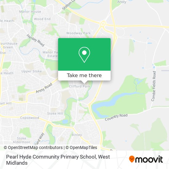 Pearl Hyde Community Primary School map