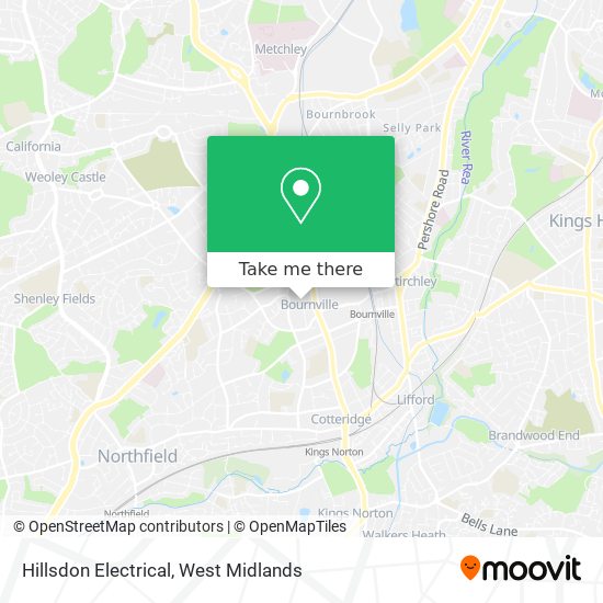 Hillsdon Electrical map