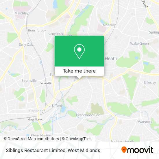 Siblings Restaurant Limited map
