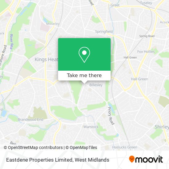 Eastdene Properties Limited map