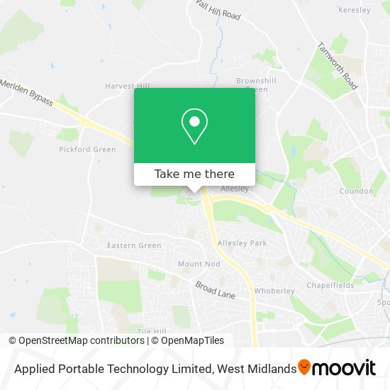Applied Portable Technology Limited map