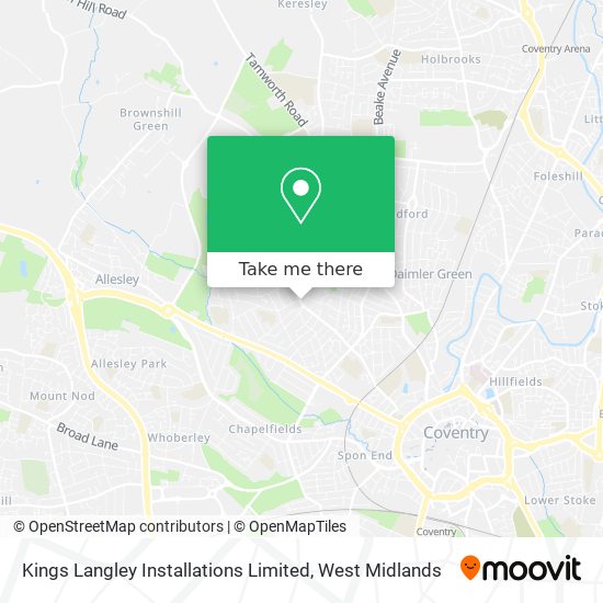 Kings Langley Installations Limited map