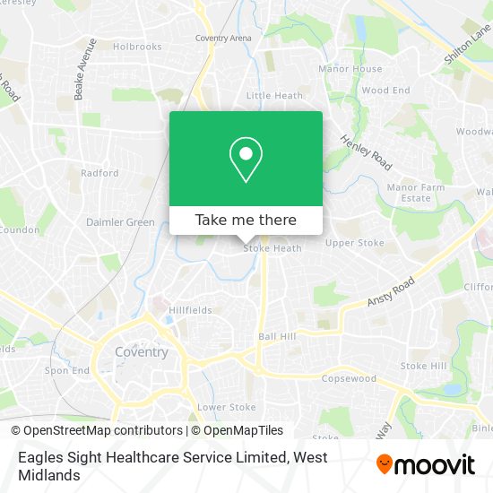 Eagles Sight Healthcare Service Limited map