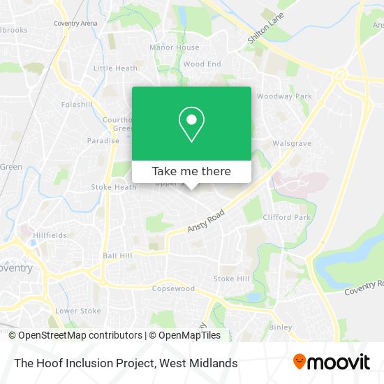 The Hoof Inclusion Project map