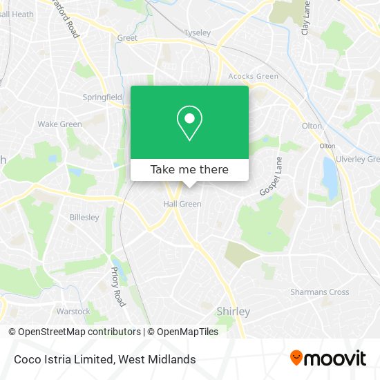 Coco Istria Limited map