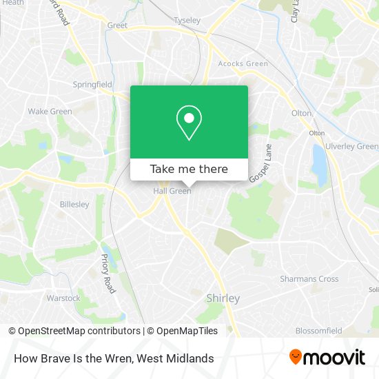 How Brave Is the Wren map