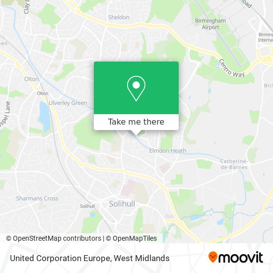 United Corporation Europe map