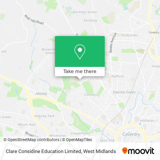 Clare Considine Education Limited map